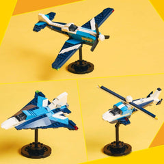 Lego Creator 3'ü 1 Arada Uçak: Yarış Uçağı Araç Oyun Seti 31160