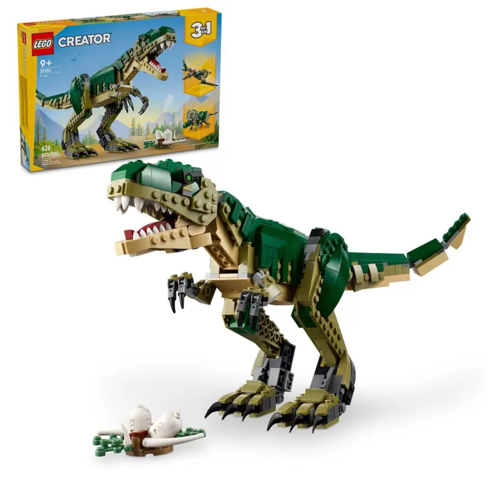 Lego Creator 3ü1 Arada T Rex 31151