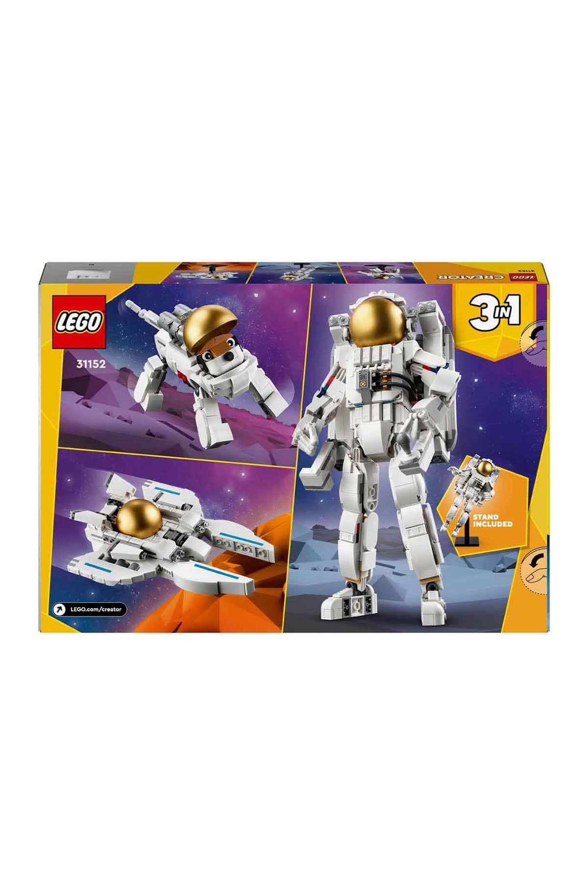 Lego Creator Uzay Astronotu - 31152