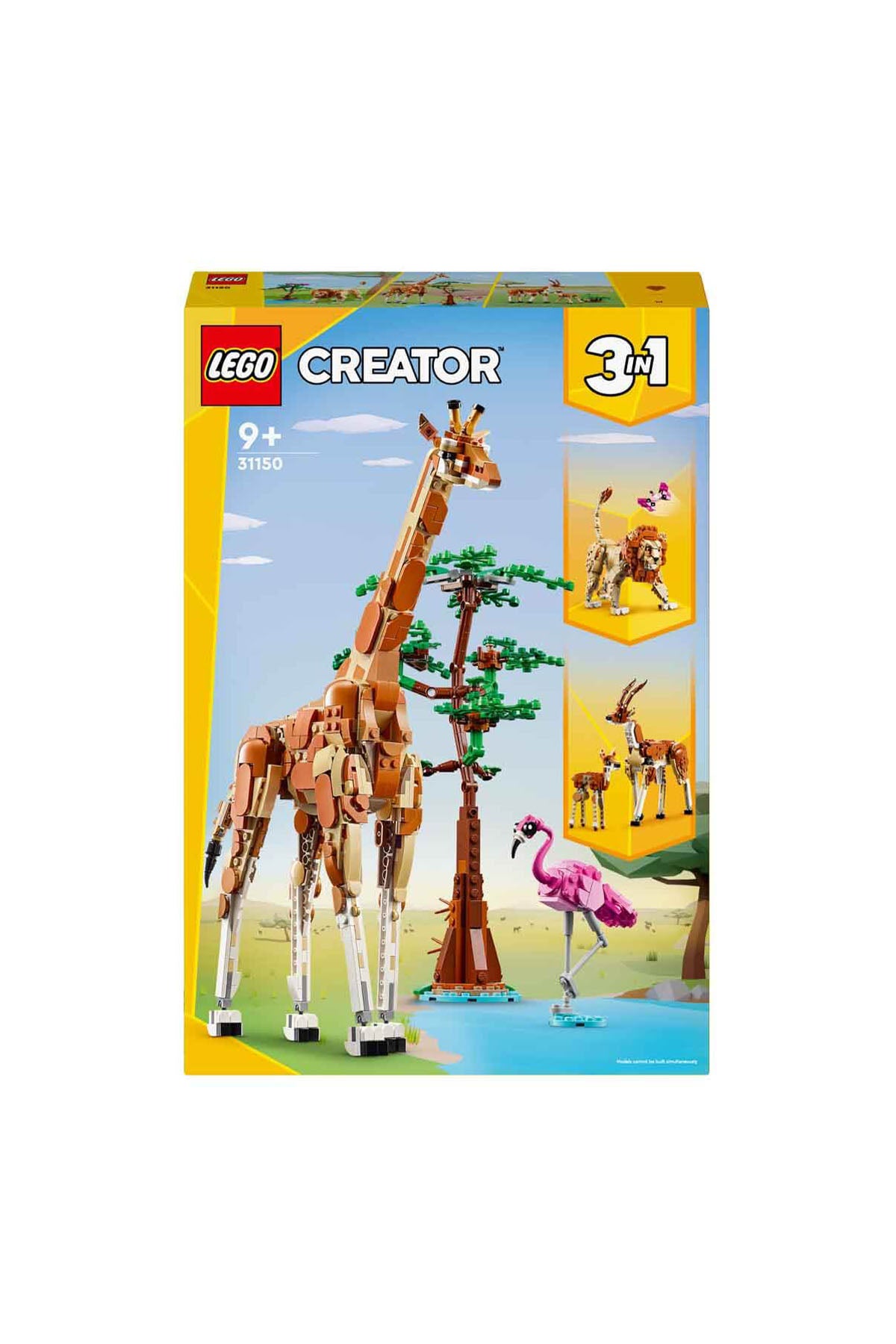 Lego Creator Vahşi Safari Hayvanları - 31150