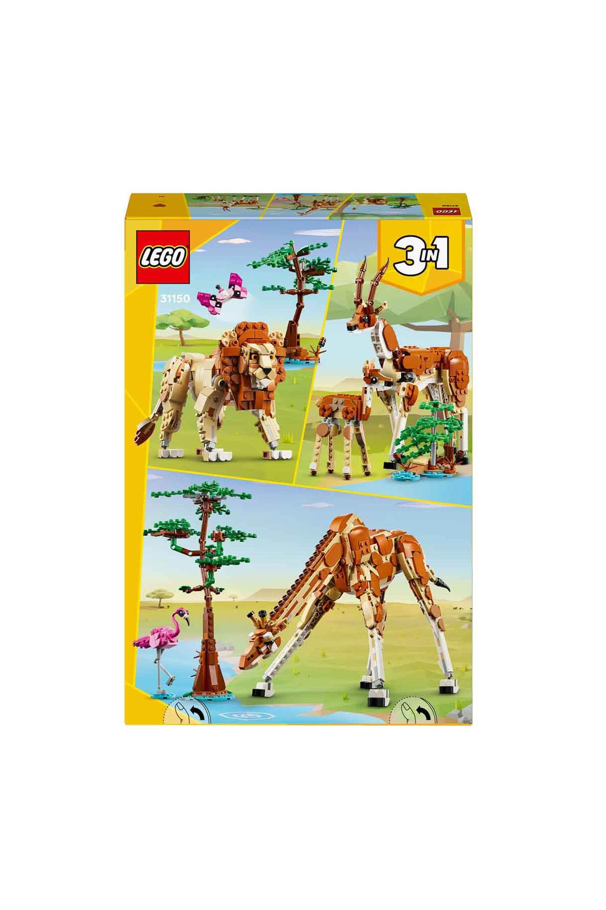 Lego Creator Vahşi Safari Hayvanları - 31150