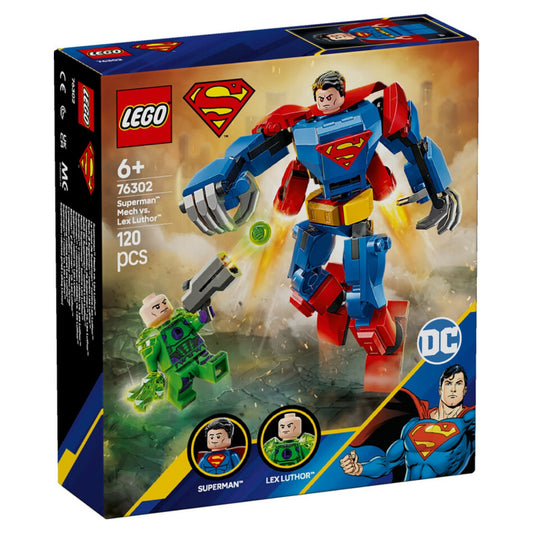 Lego DC Superman Robotu Lex Luthor’a Karşı 76302