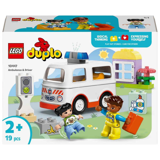 Lego Duplo Ambulans ve Sürücü 10447
