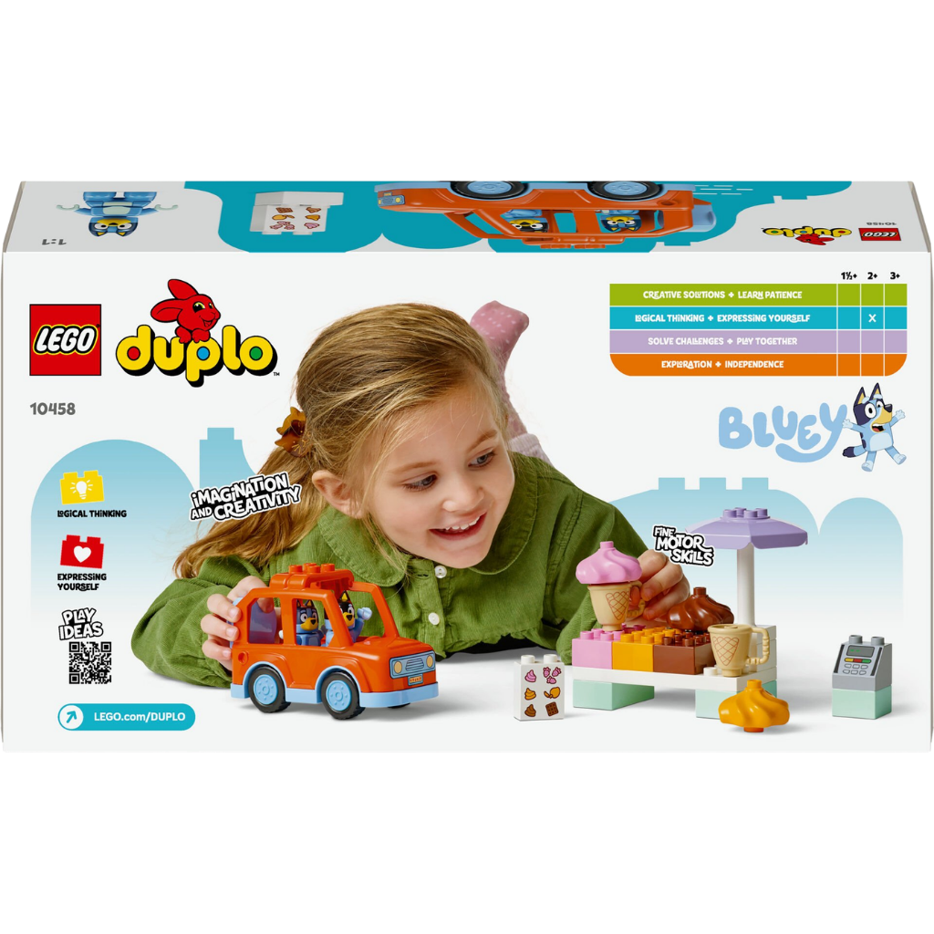 Lego Duplo Bluey Bluey ile Dondurma Gezisi Küçük Çocuk Oyuncağı 10458