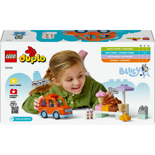 Lego Duplo Bluey Bluey ile Dondurma Gezisi Küçük Çocuk Oyuncağı 10458