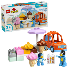 Lego Duplo Bluey Bluey ile Dondurma Gezisi Küçük Çocuk Oyuncağı 10458