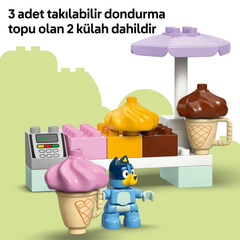 Lego Duplo Bluey Bluey ile Dondurma Gezisi Küçük Çocuk Oyuncağı 10458