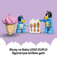 Lego Duplo Bluey Bluey ile Dondurma Gezisi Küçük Çocuk Oyuncağı 10458