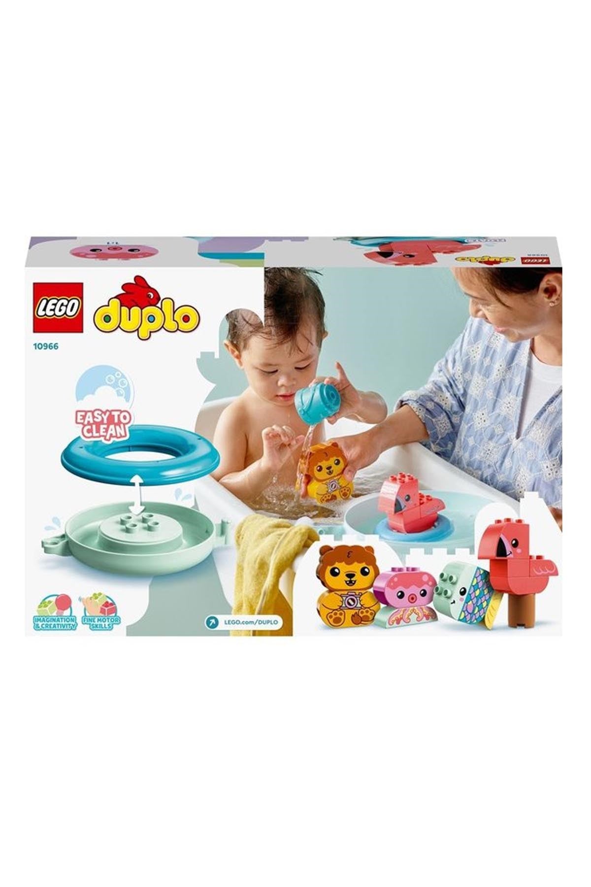 Lego Duplo İlk Banyo Zamanı Eğlencesi: Yüzen Hayvan Adası