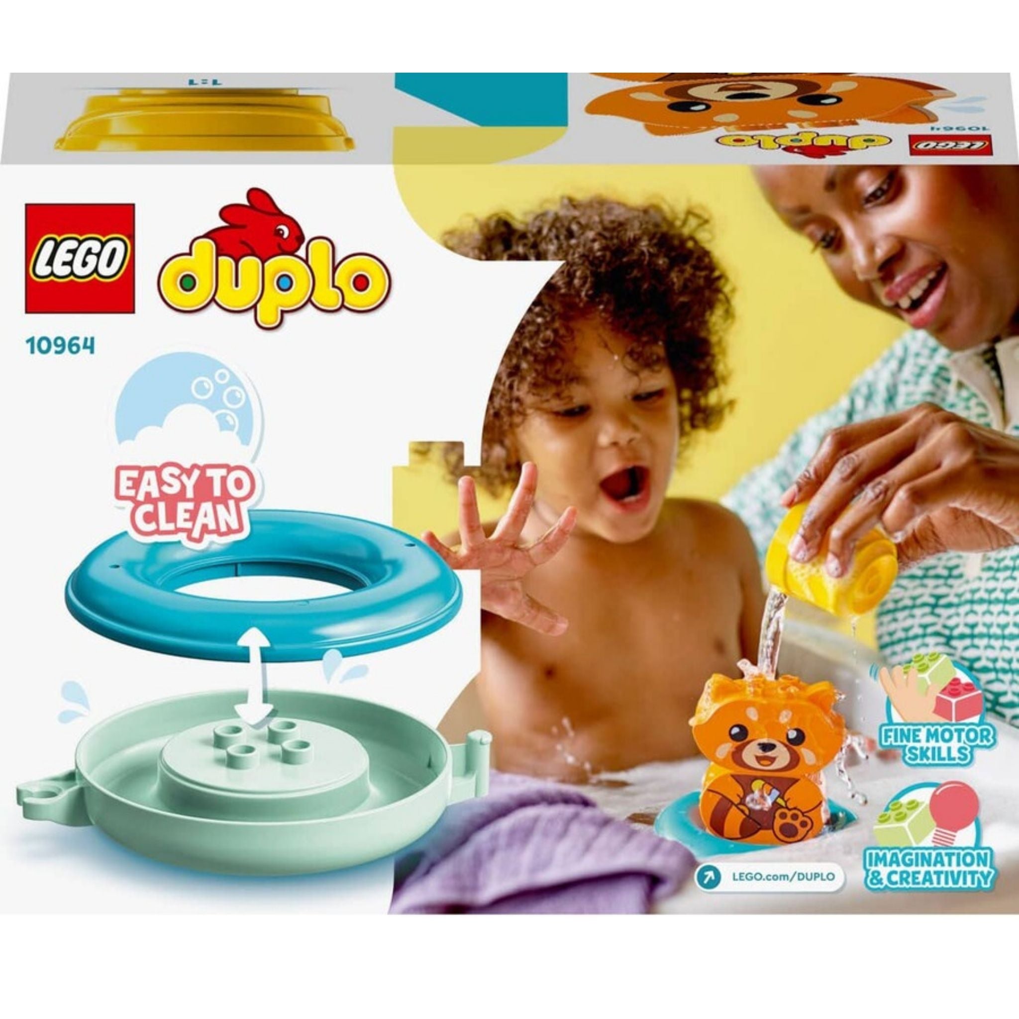Lego Duplo İlk Banyo Zamanı Eğlencesi: Yüzen Kırmızı Panda 10964