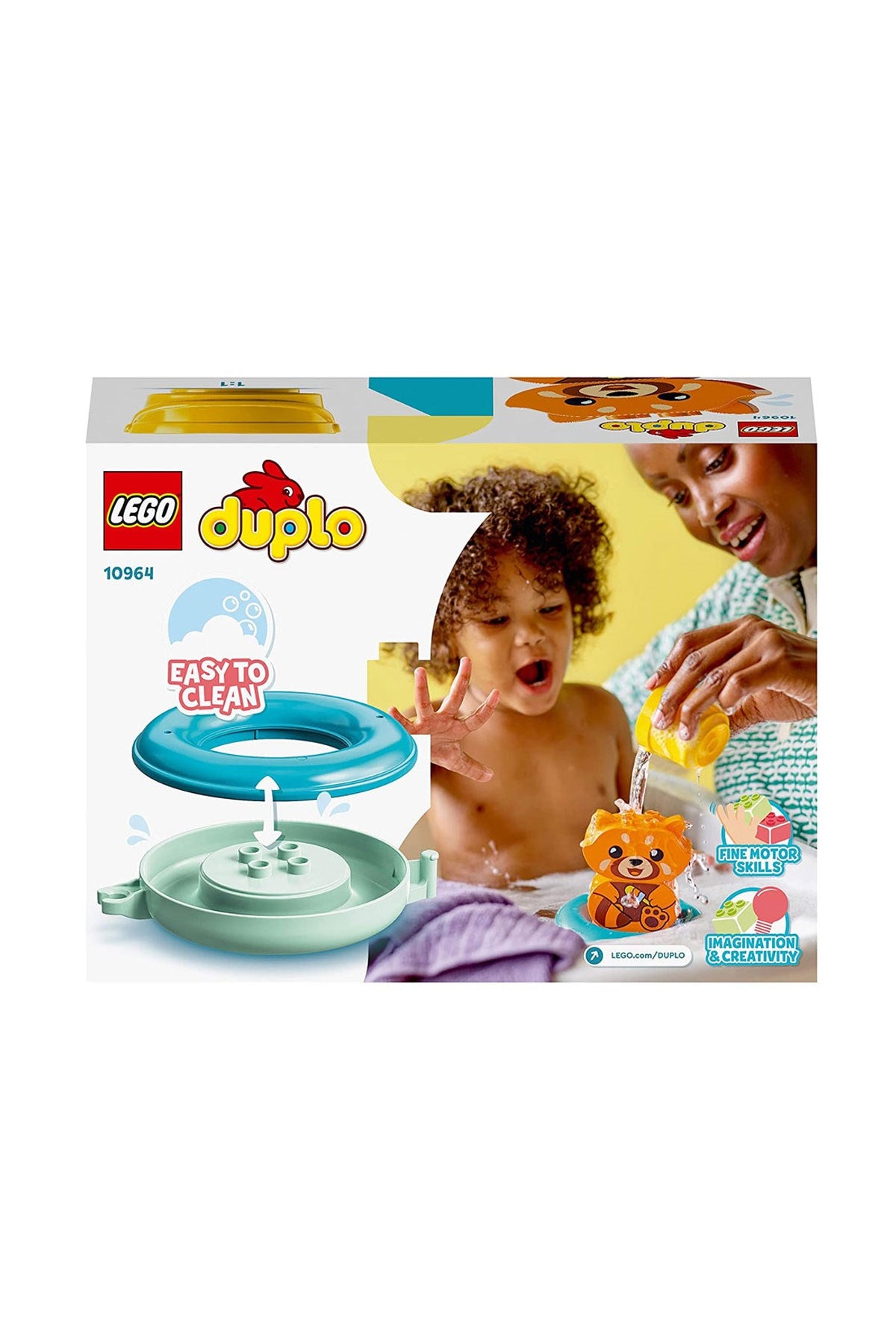 Lego Duplo İlk Banyo Zamanı Eğlencesi: Yüzen Kırmızı Panda