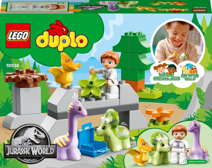 Lego Duplo Jurassic World Dinozor Yuvası 10938