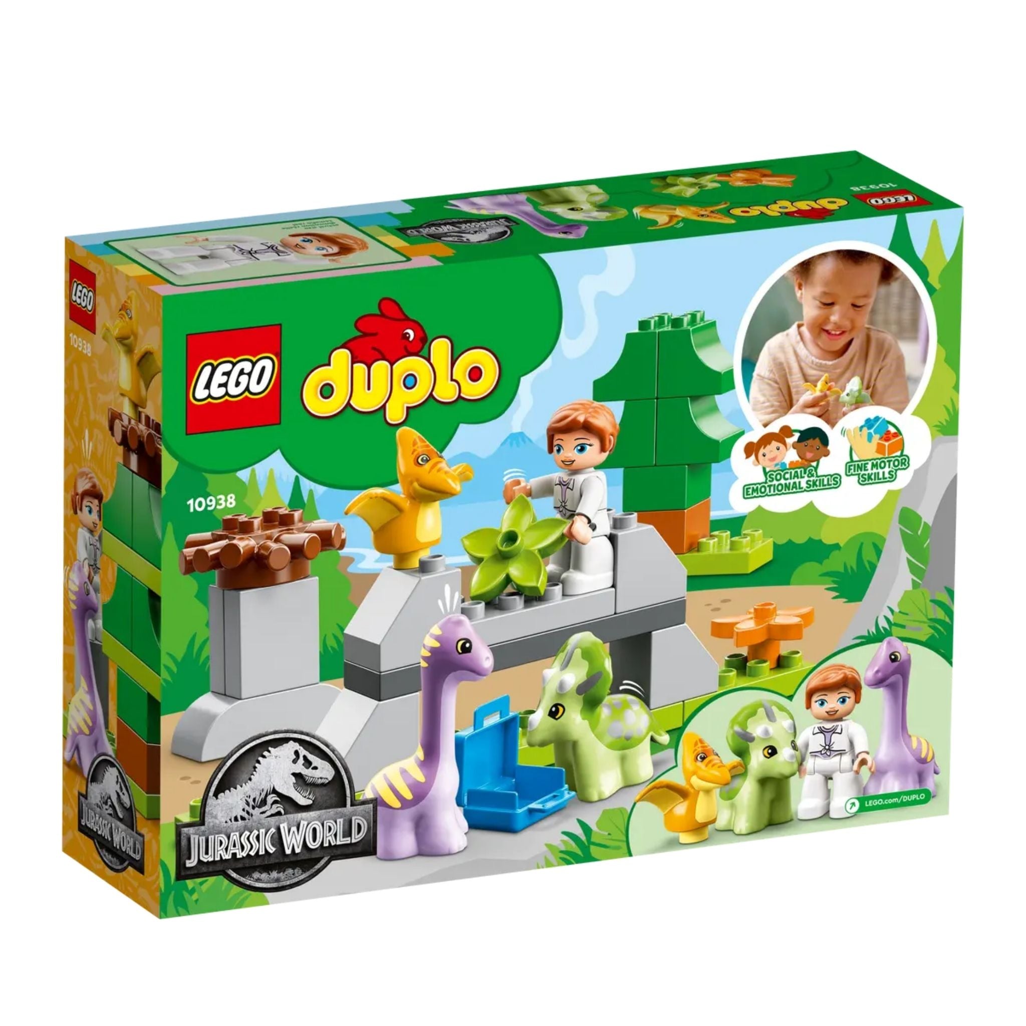 Lego Duplo Jurassic World Dinozor Yuvası 10938