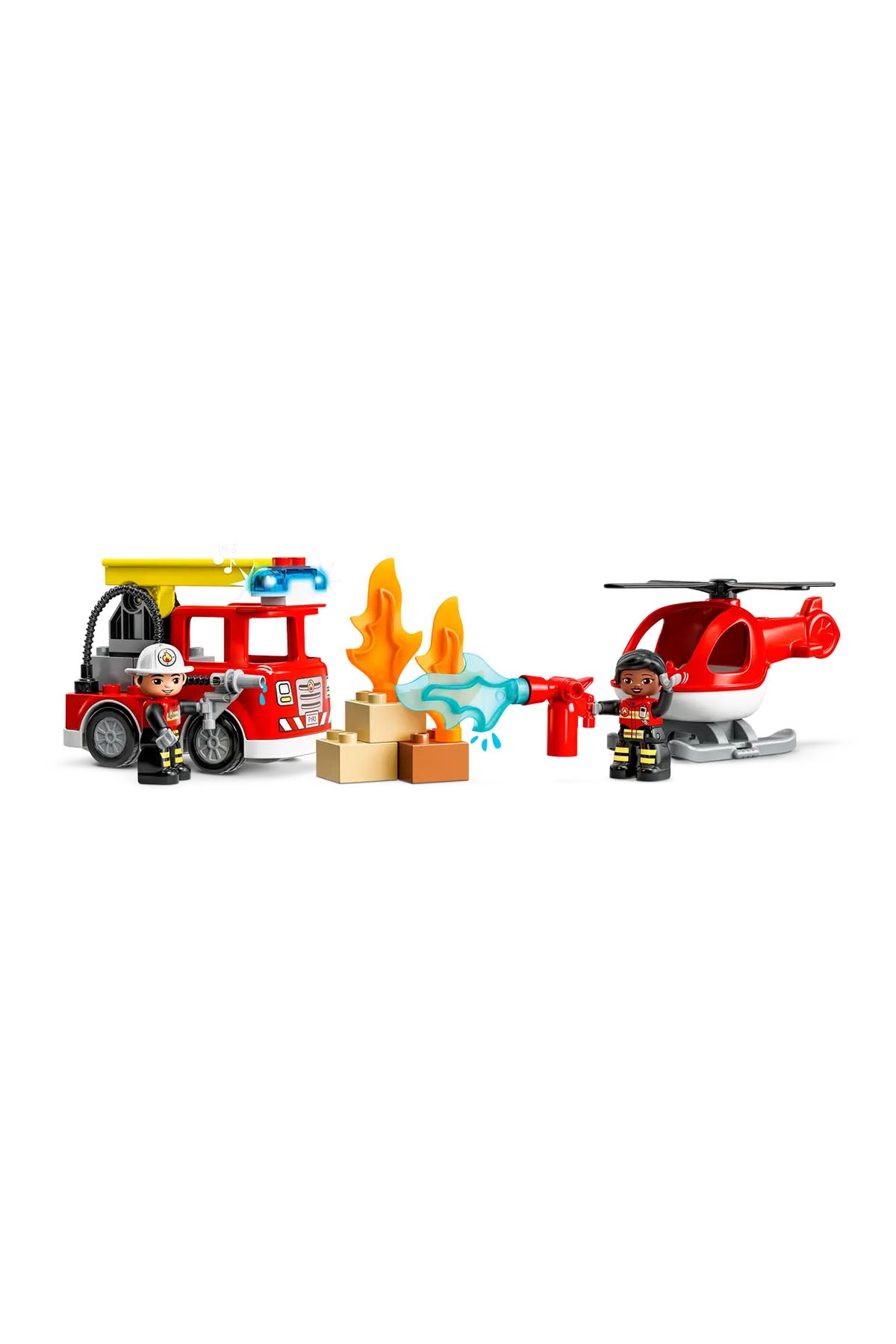 Lego Duplo Kurtarma İtfaiye Merkezi ve Helikopter 10970