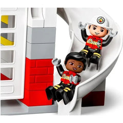 Lego Duplo Kurtarma İtfaiye Merkezi Ve Helikopter 10970 Yapım Seti (117 Parça)