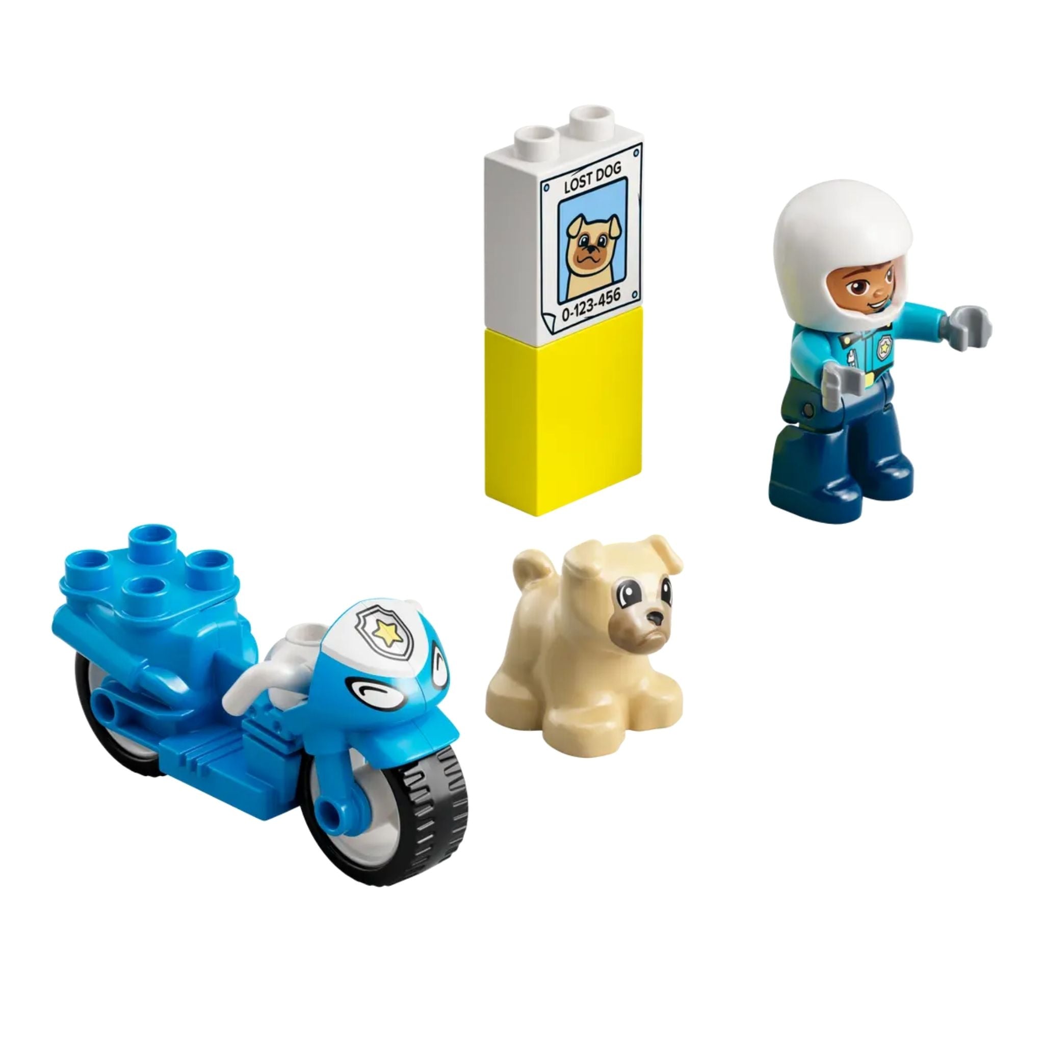 Lego Duplo Kurtarma Polis Motosikleti 10967