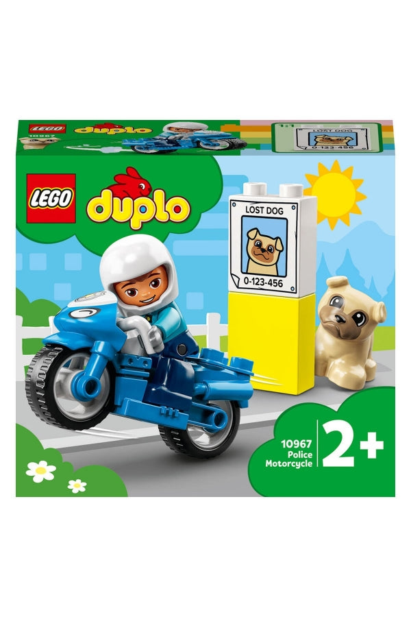 Lego Duplo Kurtarma Polis Motosikleti 10967