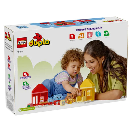Lego Duplo My First Günlük Rutinlerim: Yemek Ve Uyku Zamanı 10414 Yapım Seti (28 Parça)
