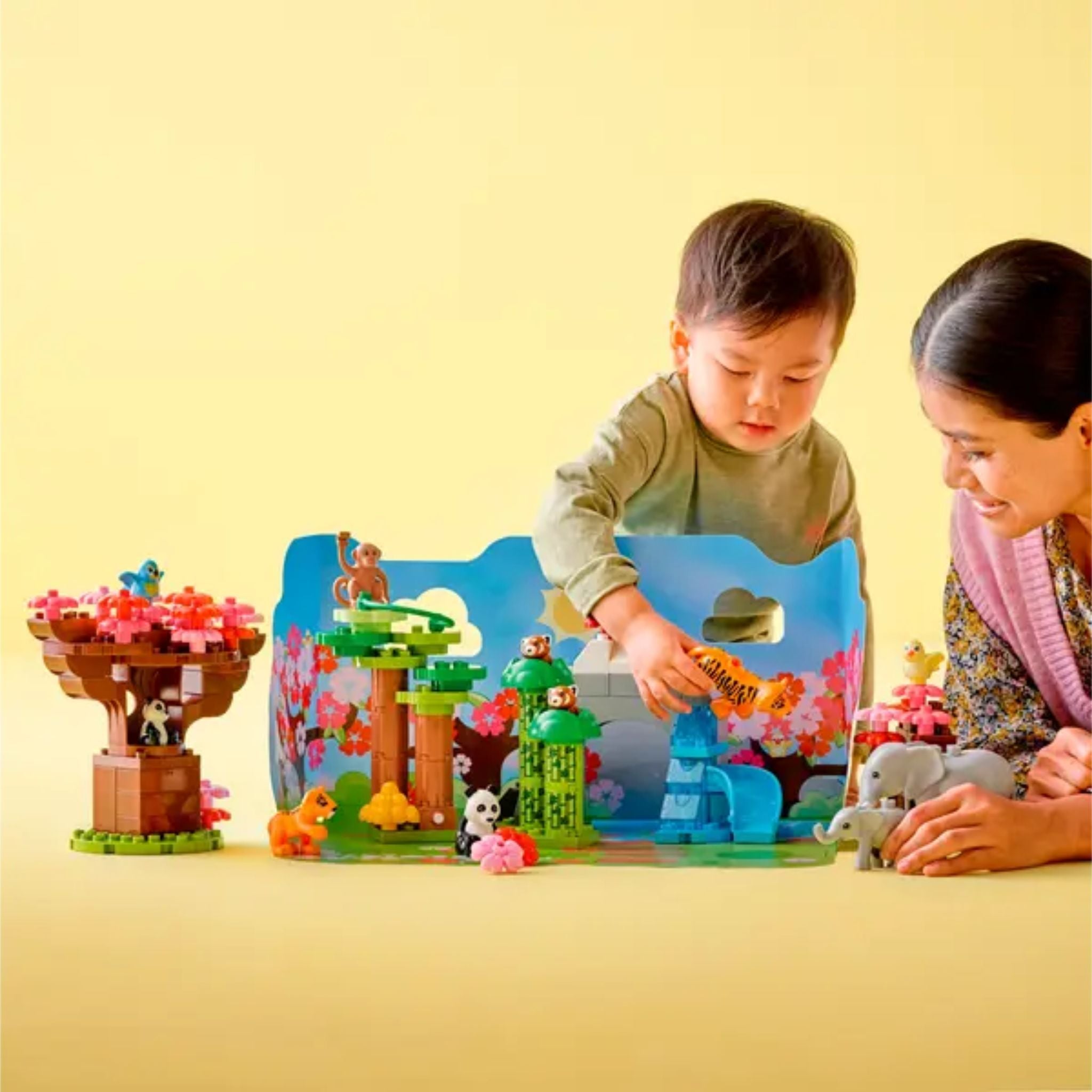 Lego Duplo Vahşi Asya Hayvanları 10974 Yapım Seti (117 Parça)