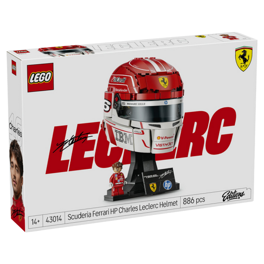 Lego Editions Scuderia Ferrari HP Charles Leclerc Kaskı 43014