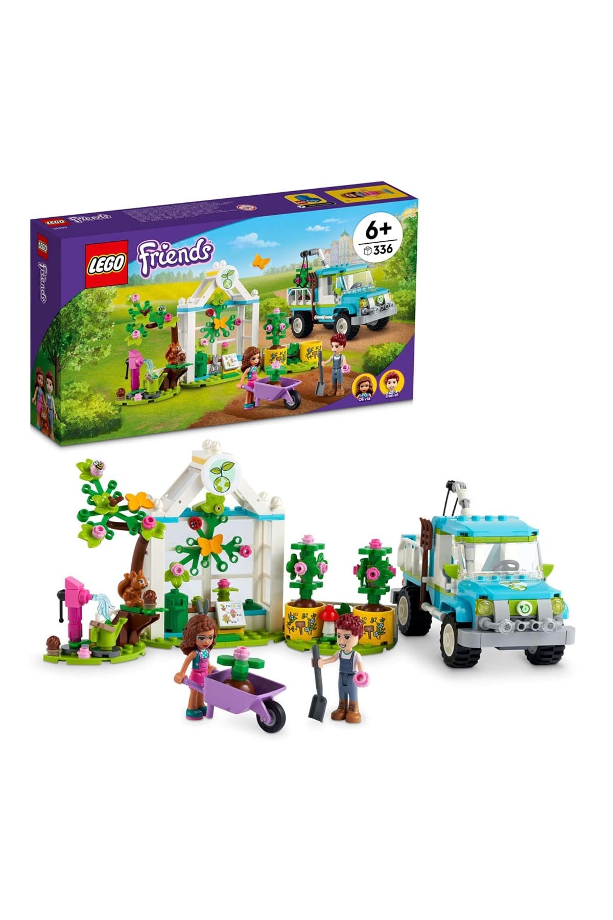 Lego Friends Ağaç Dikme Araçı