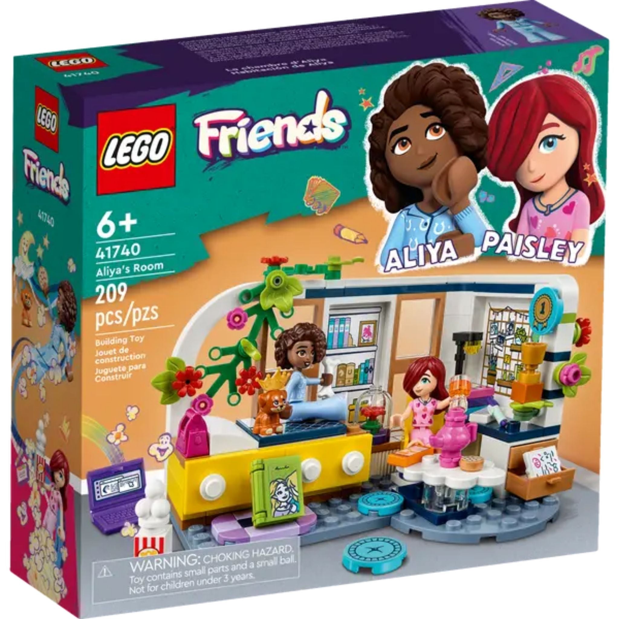 Lego Friends Aliya'nın Odası 41740 Yapım Seti (209 Parça)