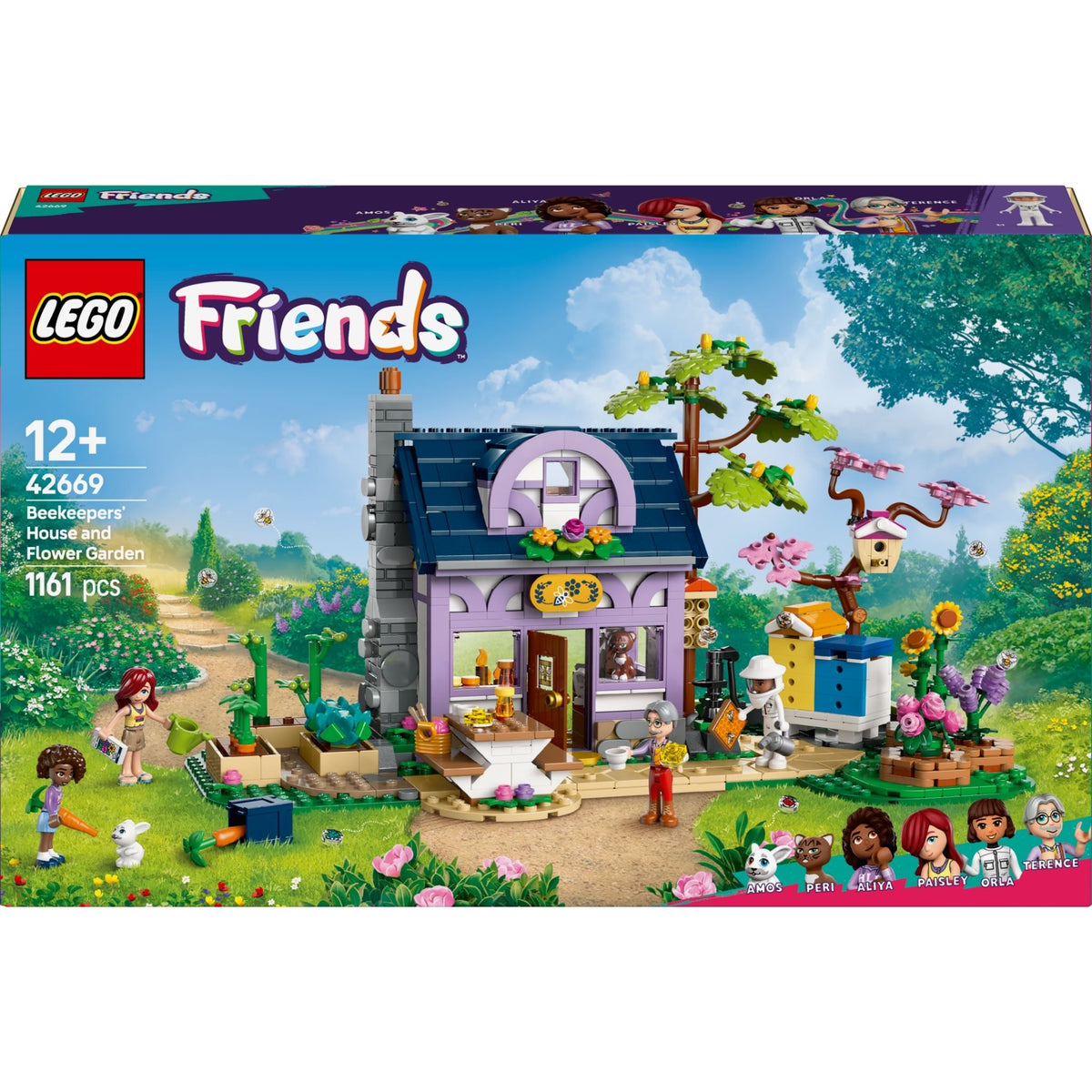 Lego Friends Arıcıların Evi ve Çiçek Bahçesi Yapım Seti 42669