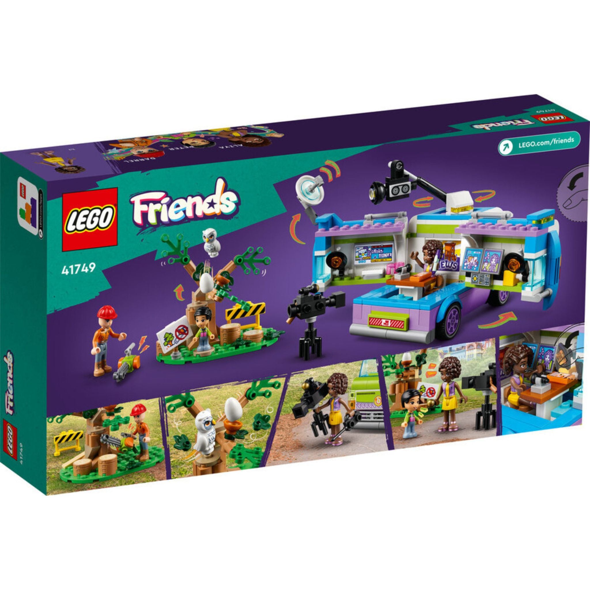 Lego Friends Canlı Yayın Aracı 41749