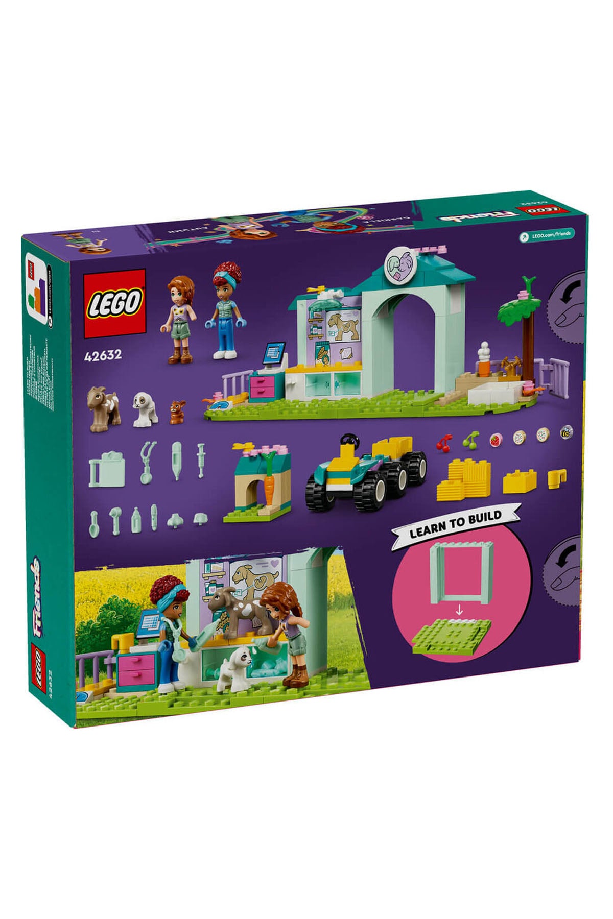 Lego Friends Çiftlik Hayvanı Veteriner Kliniği 42632