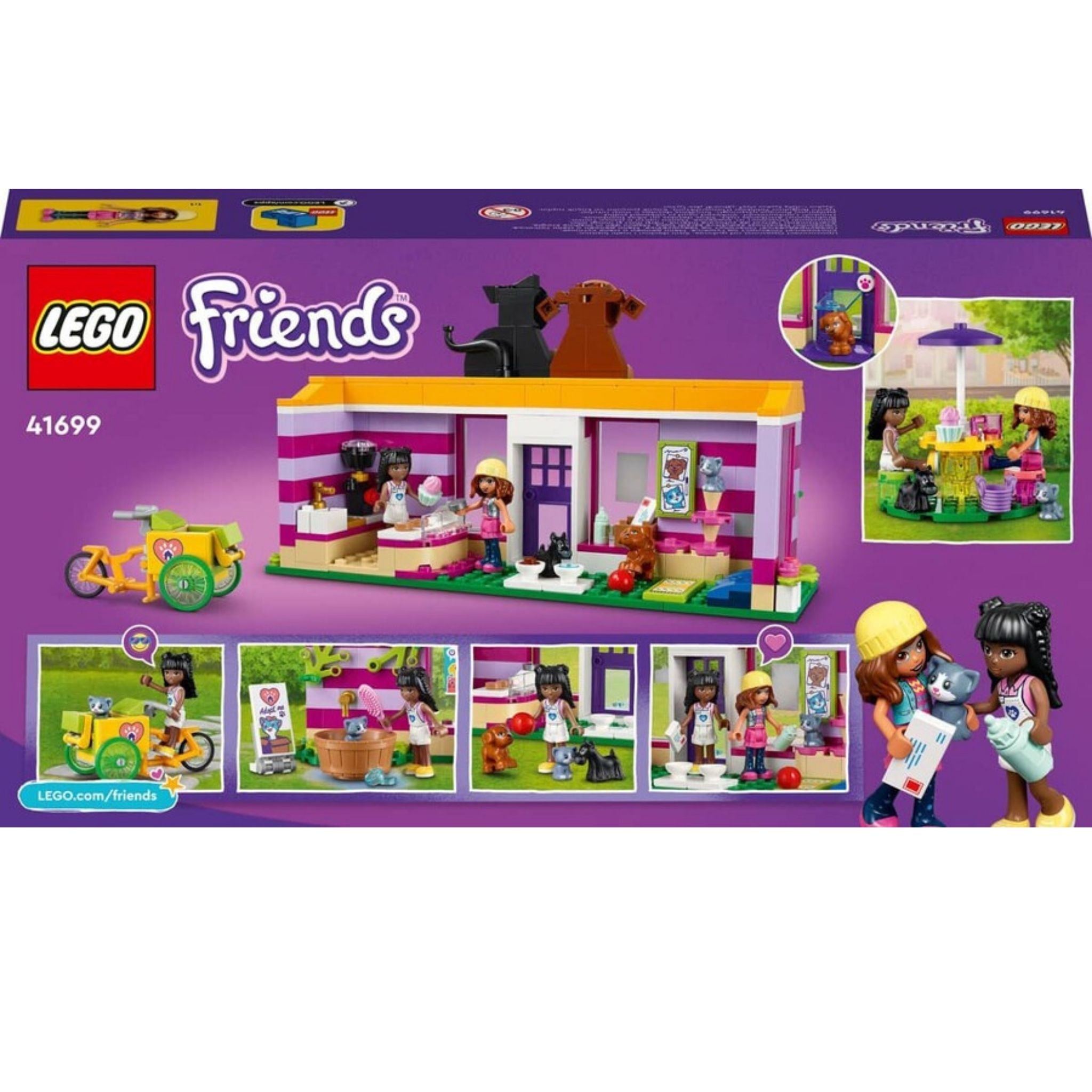 Lego Friends Evcil Hayvan Sahiplenme Kafe’si 41699