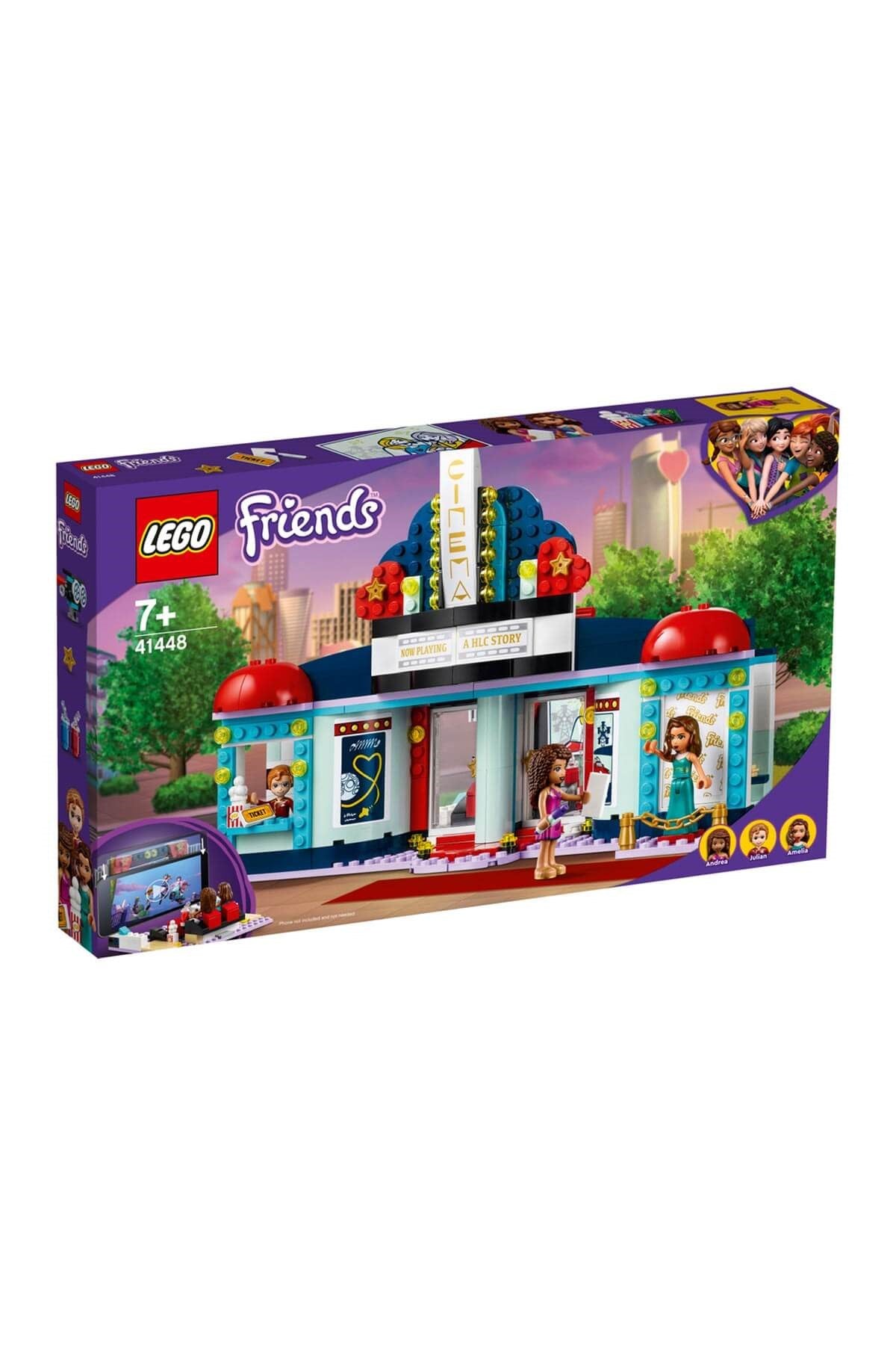 LEGO Friends Heartlake City Sineması 41448 Yapım Seti; Film İzlemeyi Seven Çocuklar için Harika bir