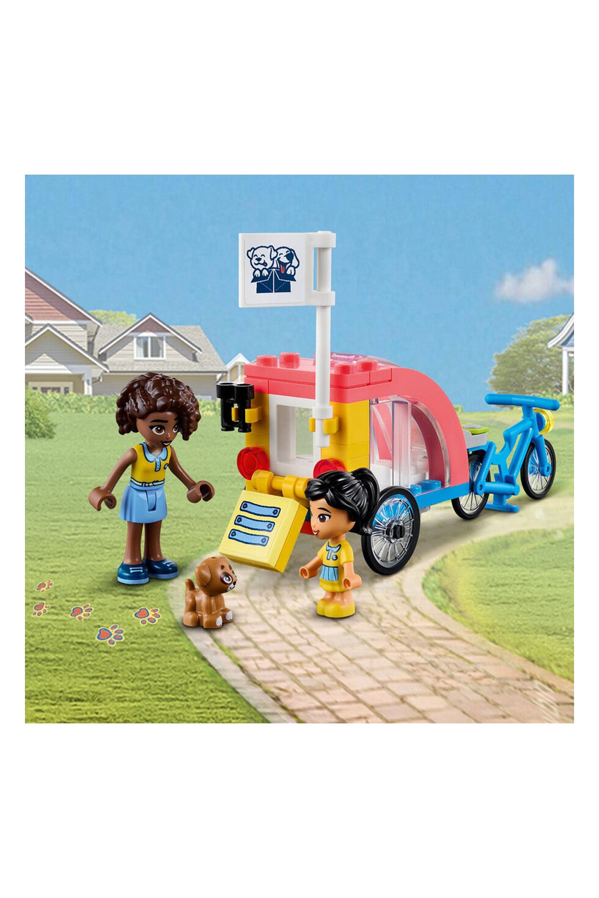 Lego Friends Köpek Kurtarma Bisikleti 41738