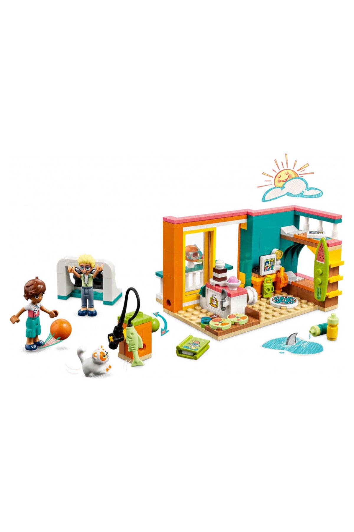 Lego Friends Leo'nun Odası 41754