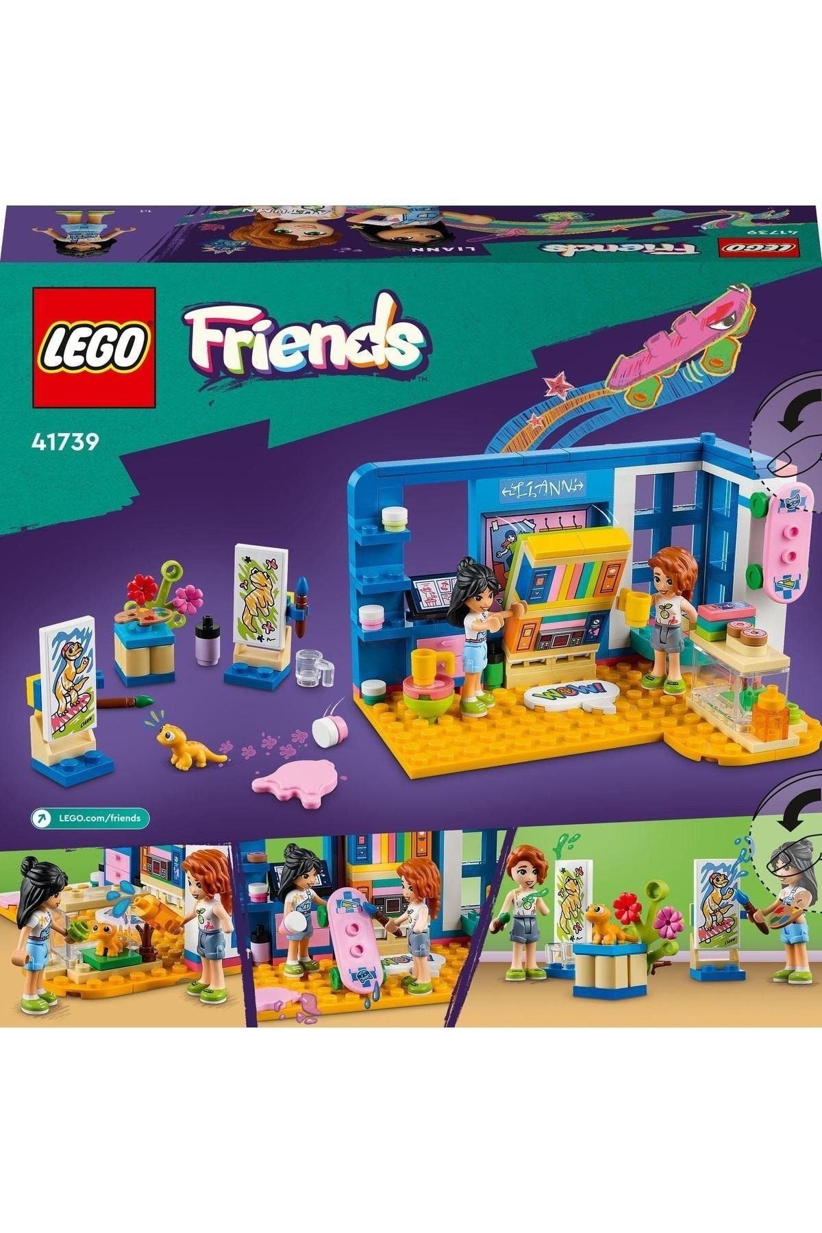 Lego Friends Liann'ın Odası 41739