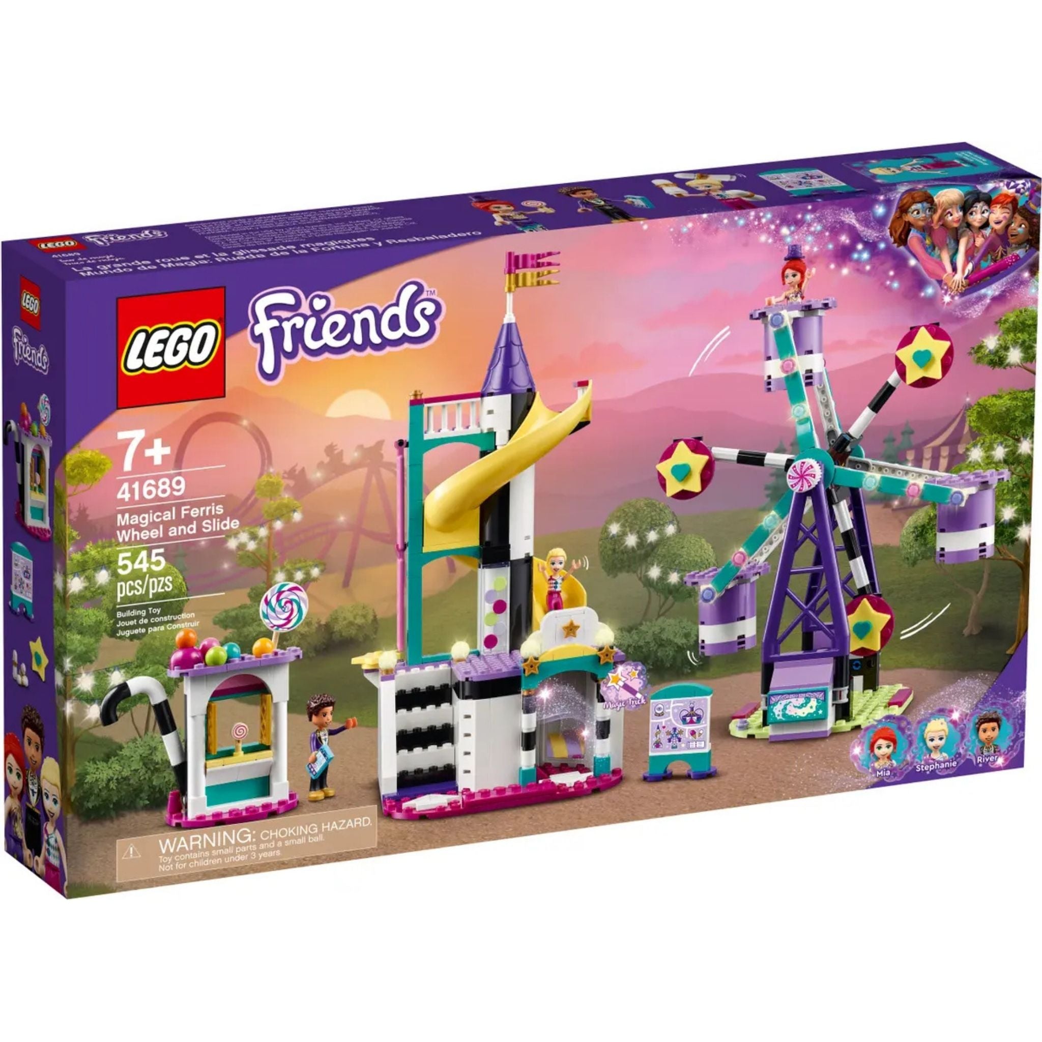 Lego Friends Magical Ferris Wheel And Slide 41689