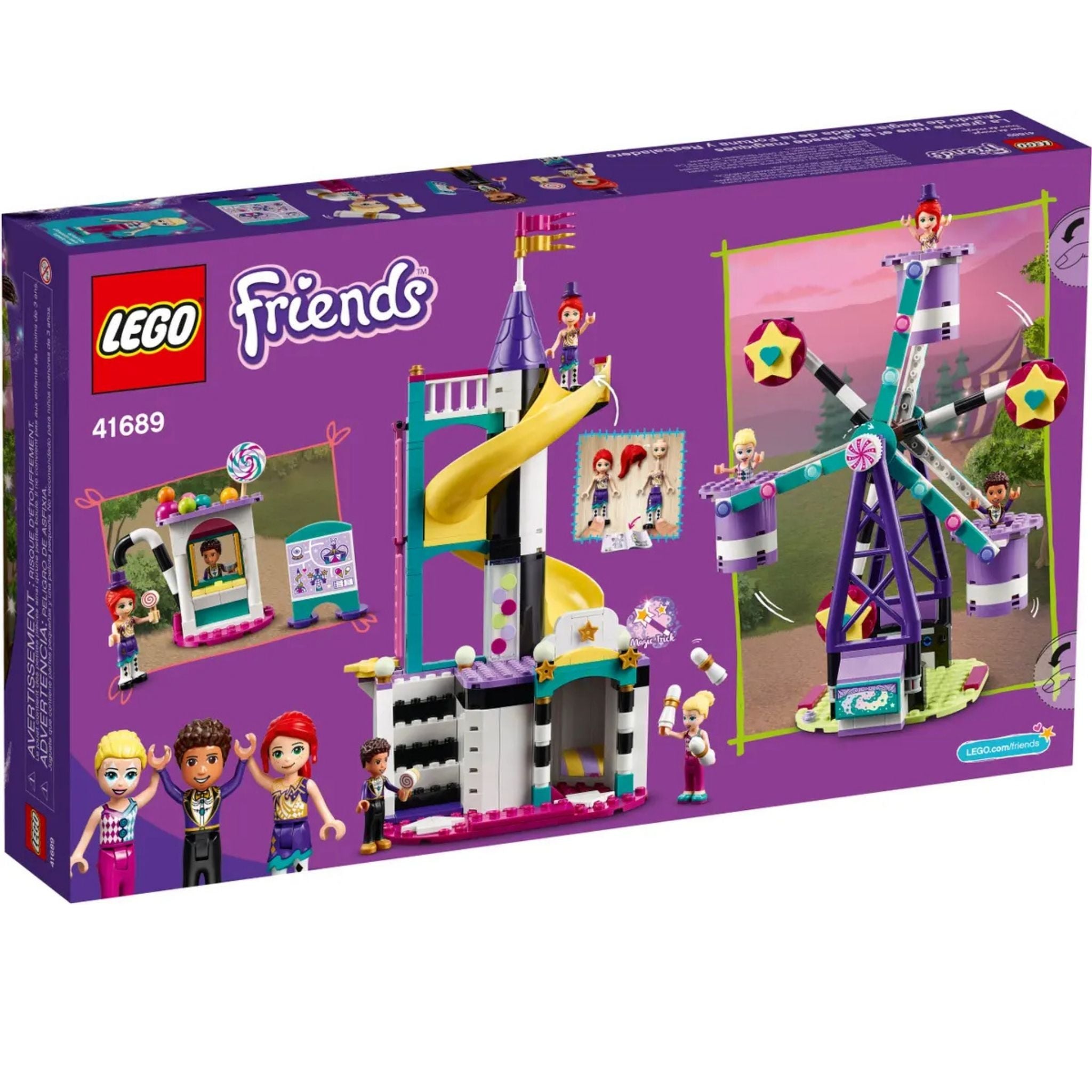 Lego Friends Magical Ferris Wheel And Slide 41689