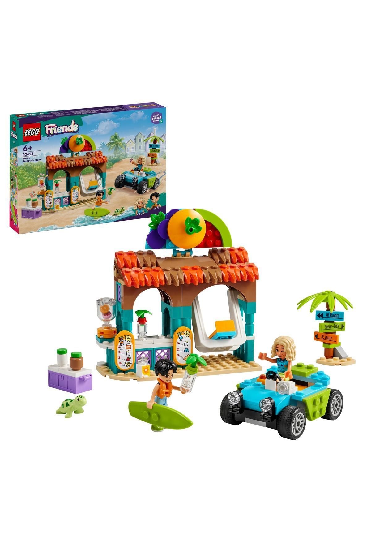 Lego Friends Meyveli İçecek Plaj Standı Yiyecek 42625