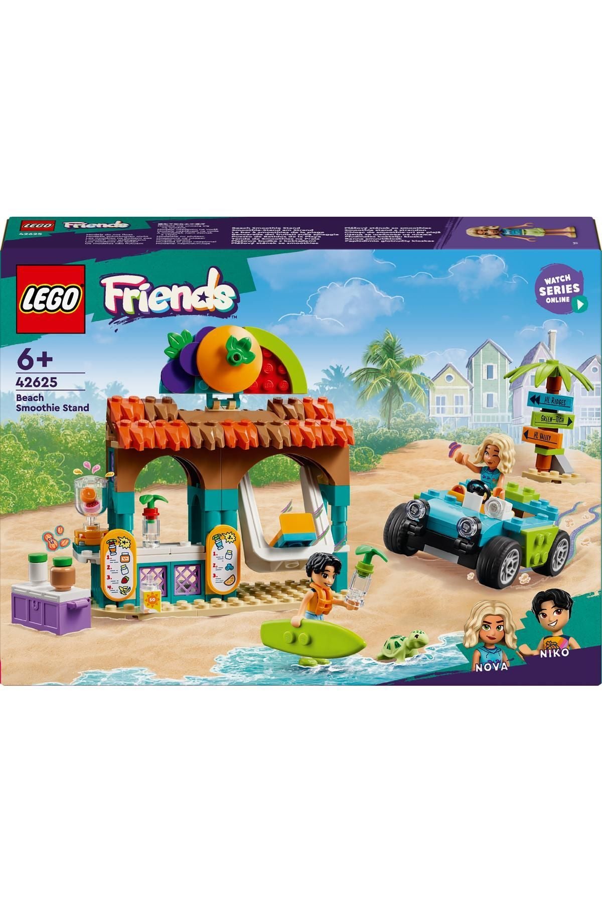 Lego Friends Meyveli İçecek Plaj Standı Yiyecek 42625