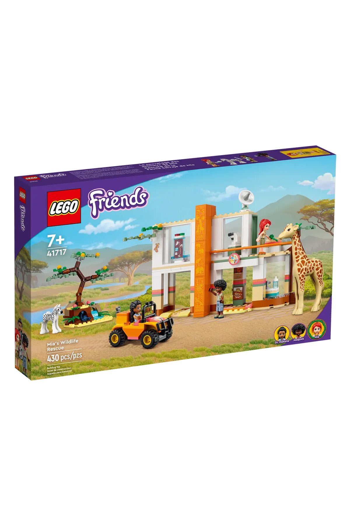 Lego Friends Mia’nın Vahşi Hayvan Kurtarma Merkezi 41717