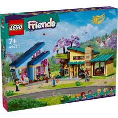 Lego Friends Olly Ve Paisley'nin Aile Evleri 42620