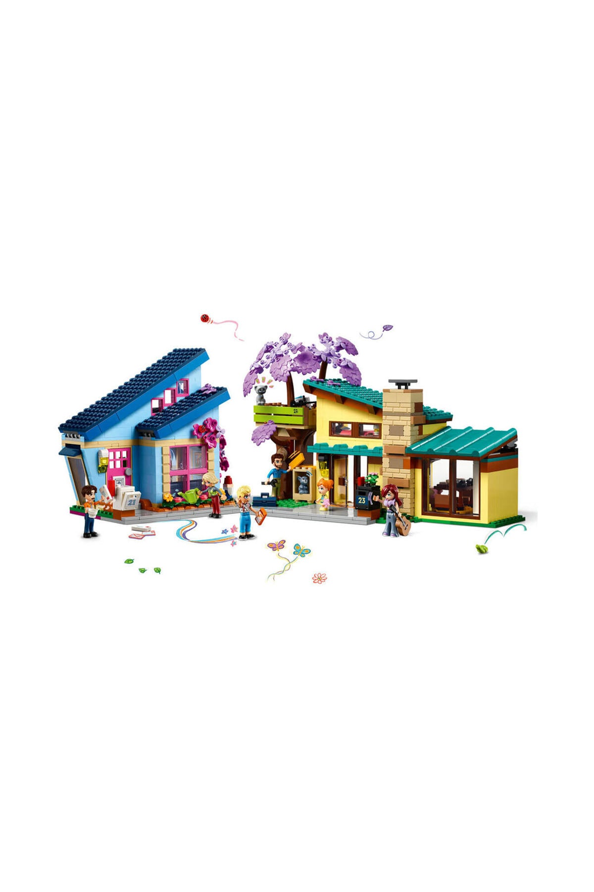 Lego Friends Olly ve Paisley'nin Aile Evleri - 42620