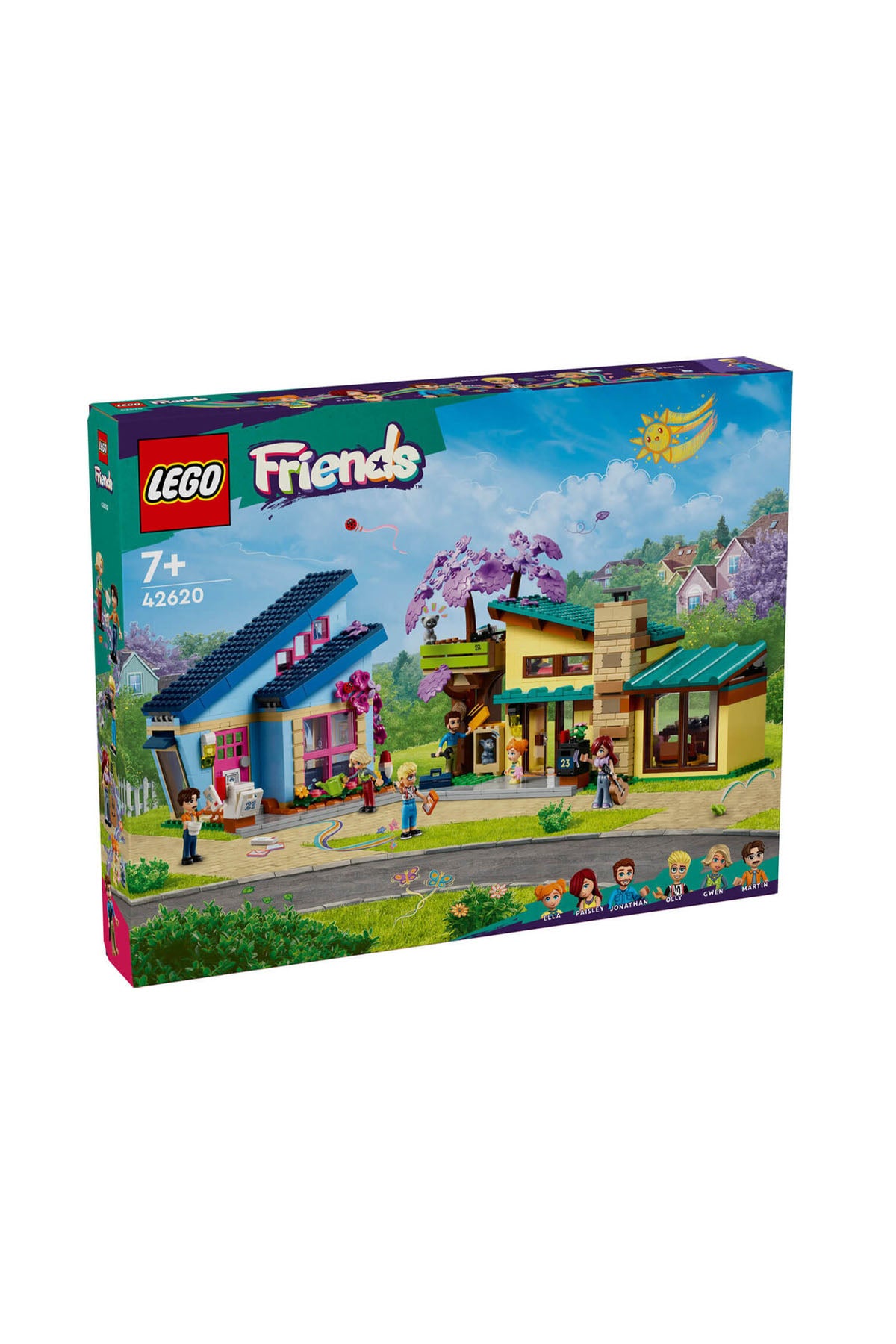 Lego Friends Olly ve Paisley'nin Aile Evleri - 42620