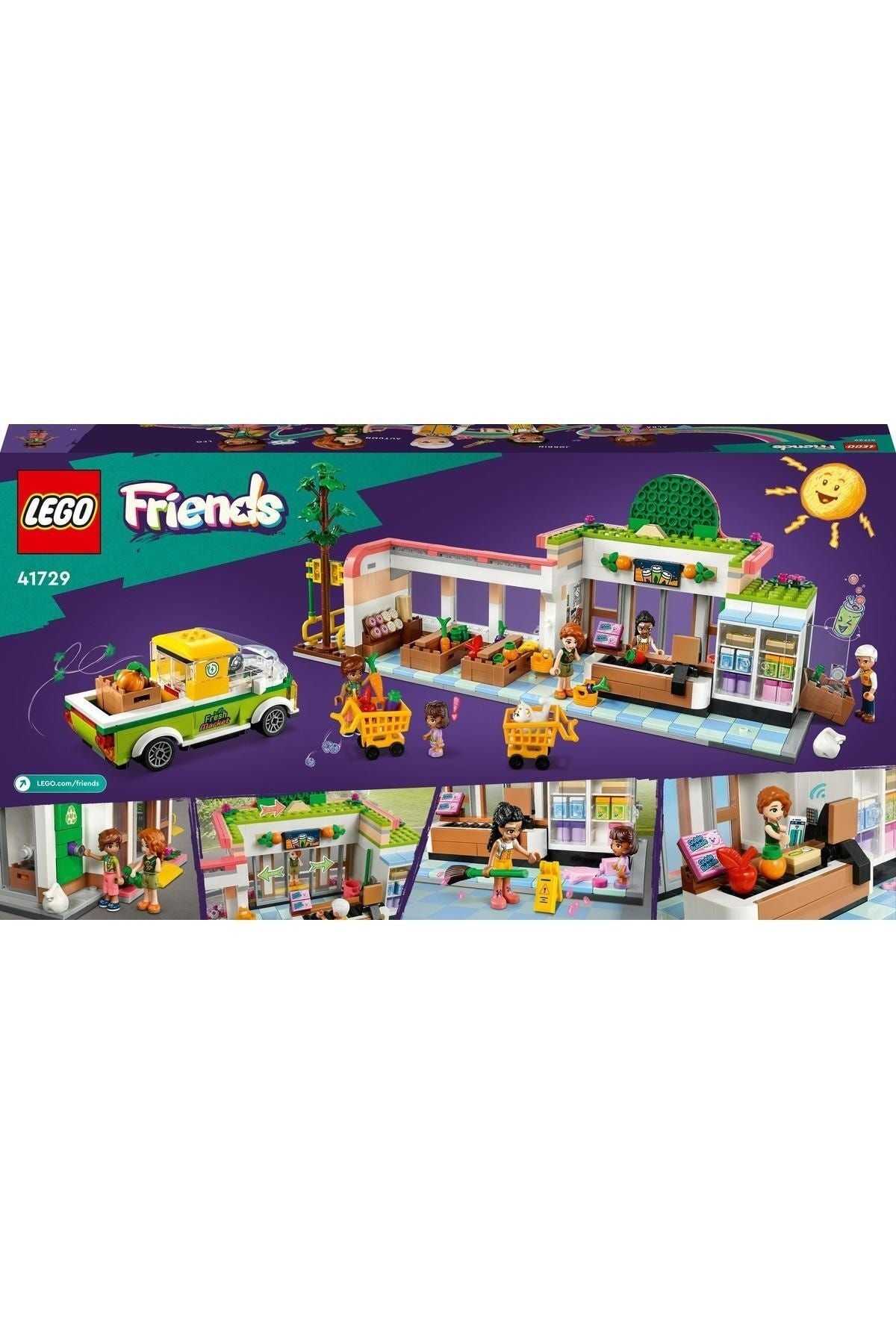 Lego Friends Organik Manav 41729