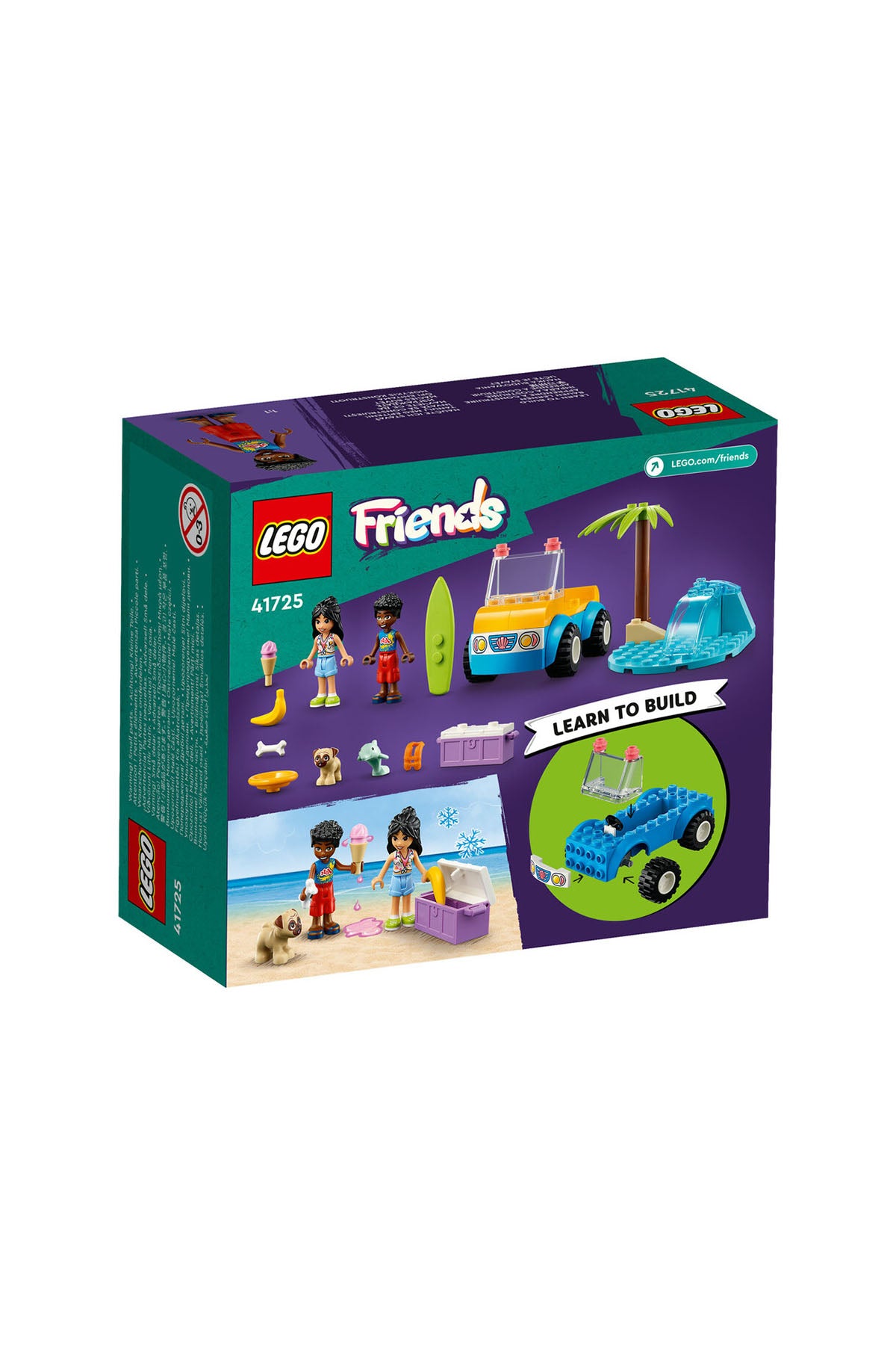 Lego Friends Plaj Arabası Eğlencesi - 41725