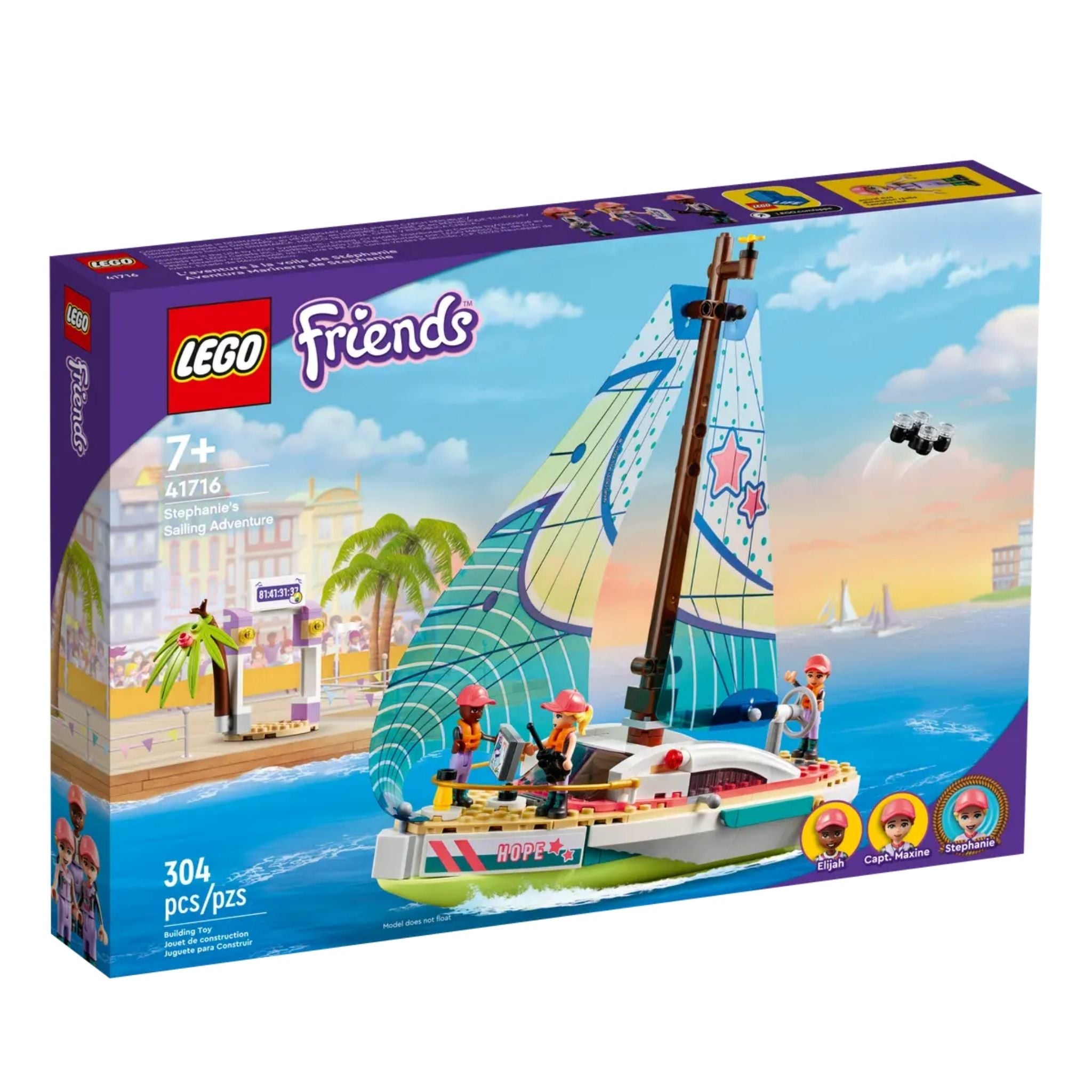 Lego Friends Stephanie’nin Yelkenli Macerası 41716