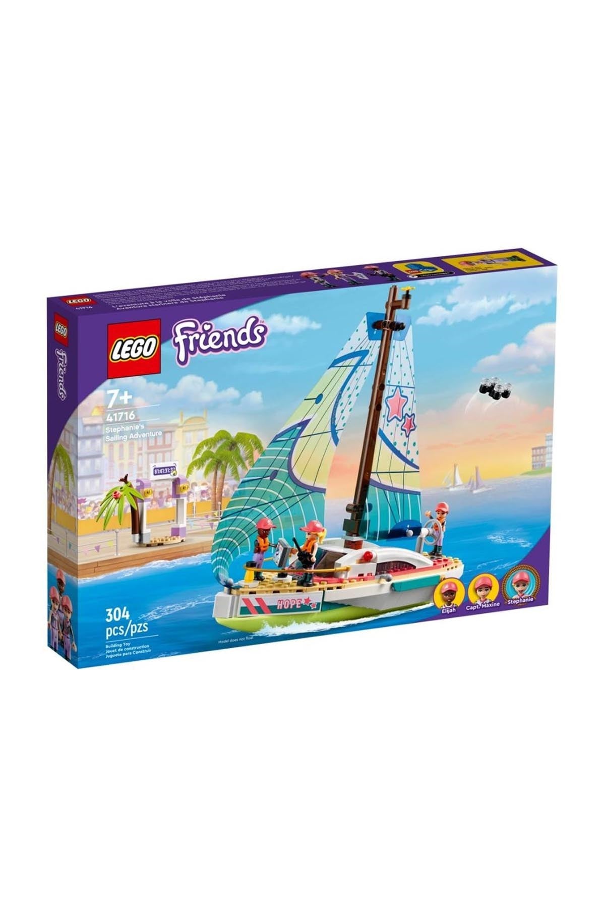 Lego Friends Stephanie’nin Yelkenli Macerası 41716