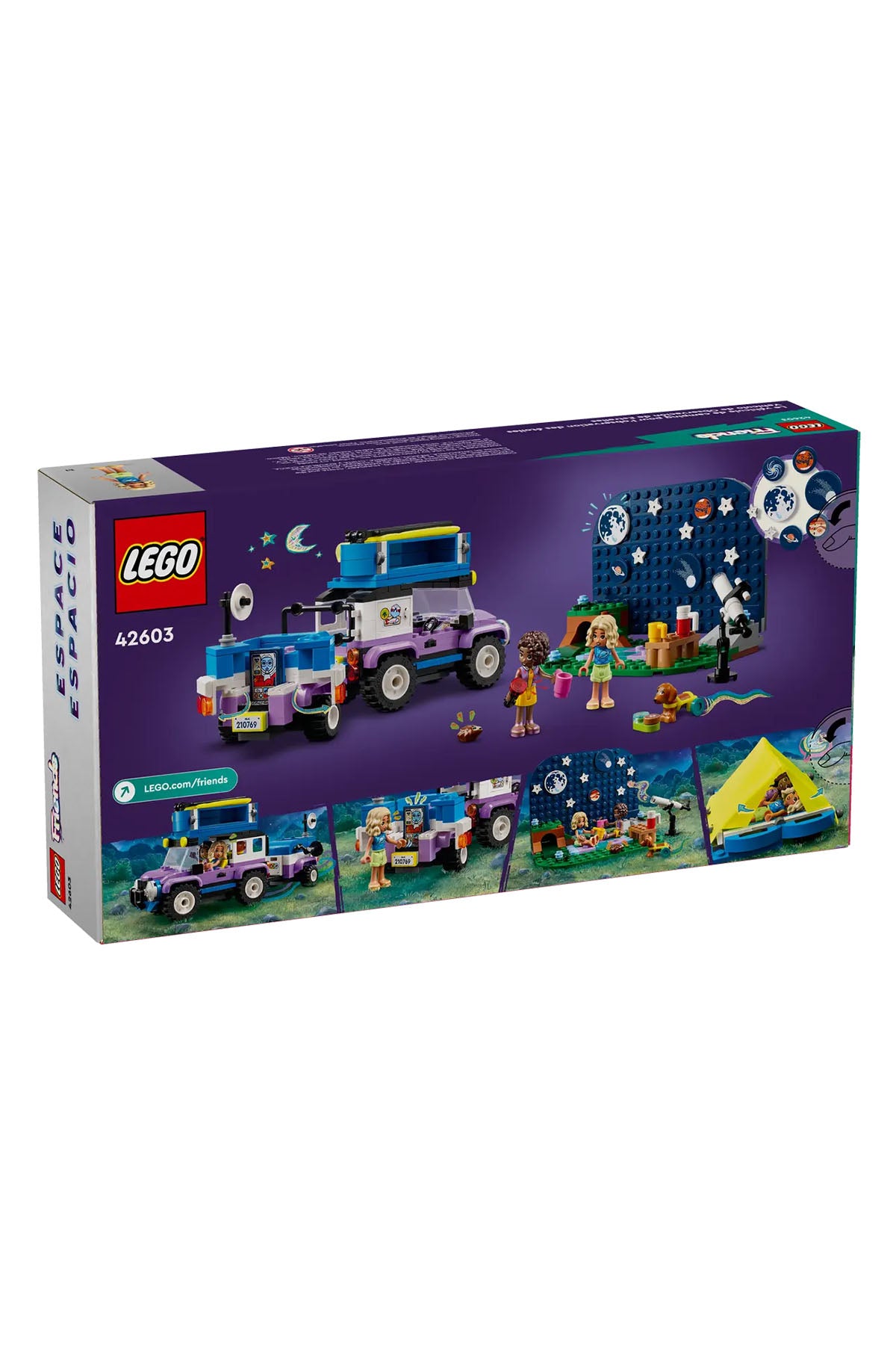 Lego Friends Yıldız Gözlemleme Kamp Aracı - 42603