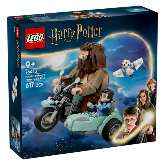 Lego Harry Potter Hagrid ve Harry’nin Motosiklet Yolculuğu, Sihirli Oyuncak 76443