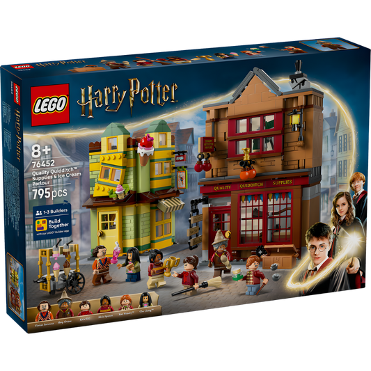 Lego Harry Potter Kaliteli Quidditch Malzemeleri ve Dondurma Salonu Seti 76452