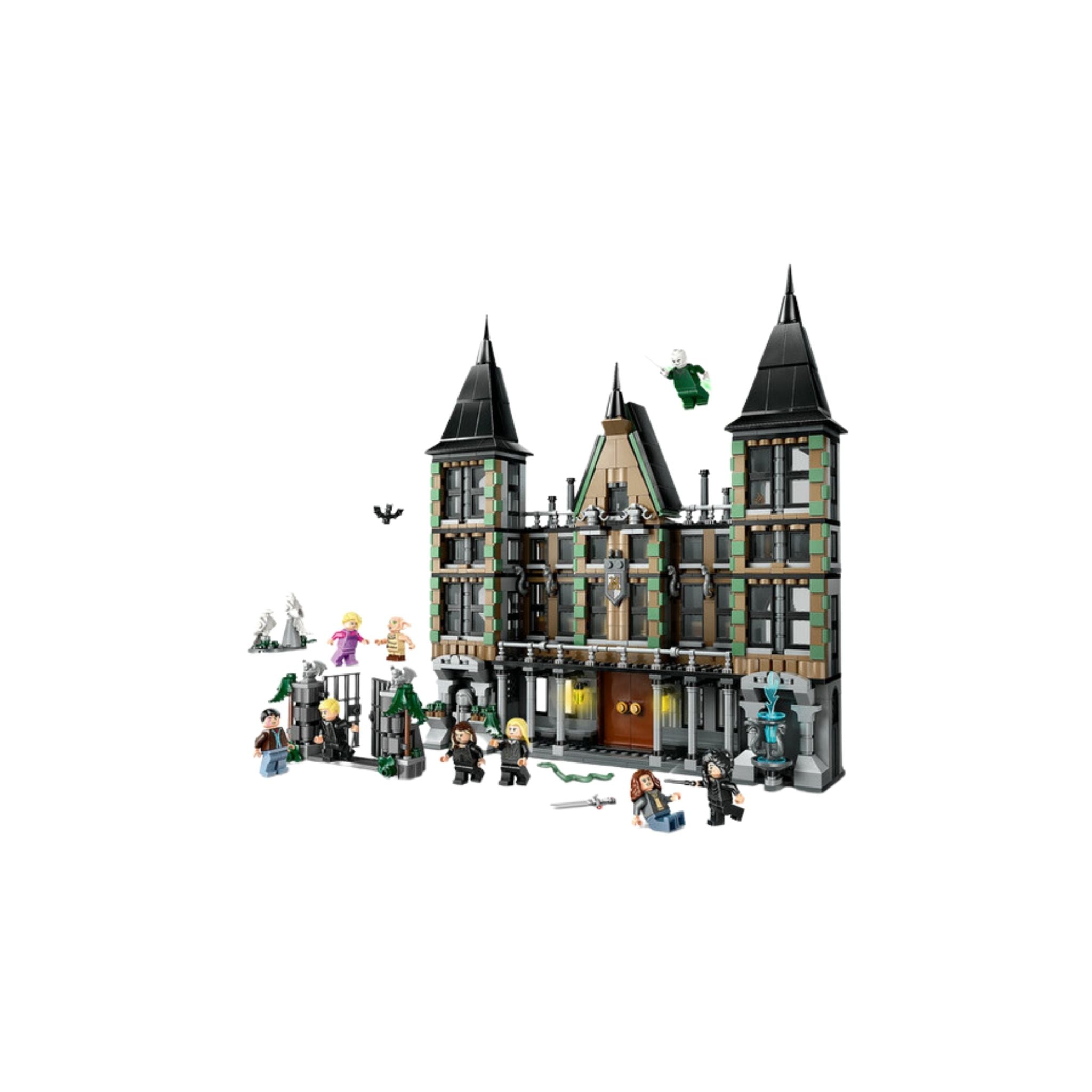Lego Harry Potter Malfoy Malikanesi, Büyücü Oyuncağı Yapım Seti 76453